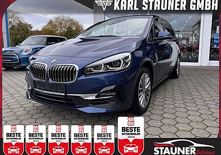 BMW 218 i Gran Tourer Luxury Line PDC KLIMA NAVI LED