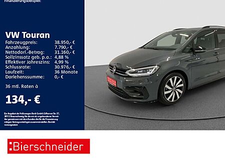 VW Touran Volkswagen 1.5 TSI DSG R-Line Black 7SITZE AHK PANO