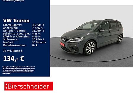 VW Touran Volkswagen 1.5 TSI DSG R-Line Black 7SITZE AHK PANO