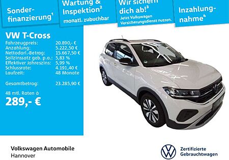 VW T-Cross Volkswagen 1.0 TSI Goal Navi LED DigCockpit ACC PDC