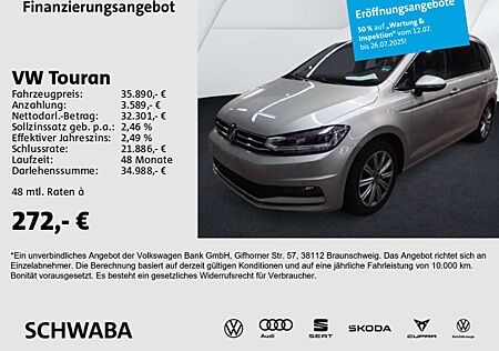 VW Touran Volkswagen Highline 2.0 TDI DSG LED*AHK*SIDE*KAM*17"