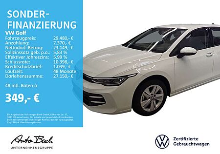 VW Golf Volkswagen VIII 1.5 eTSI "Life" DSG LED Digital Cockpi