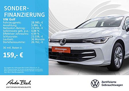 VW Golf Volkswagen VIII 1.5 eTSI "Life" DSG LED Digital Cockpi