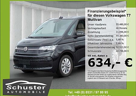 VW T7 Multivan Volkswagen Life TDI*DSG AHK ACC Head-Up Leder