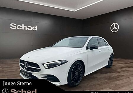 Mercedes-Benz A 250 AMG+MBUX+PANO+MULTIBEAM+KAM+BURM+AMBI+SHZ+