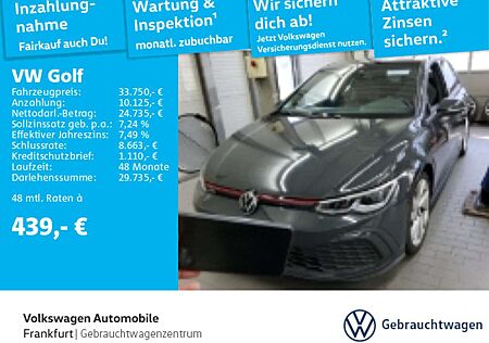 VW Golf GTI Volkswagen Golf VIII 2.0 TSI DSG GTI Navi ACC DAB+ LEDPlus