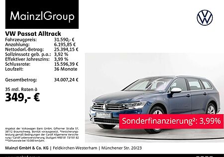 VW Passat Variant Volkswagen Passat Alltrack 2.0 TSI 4M DSG Navi ACC Kamera