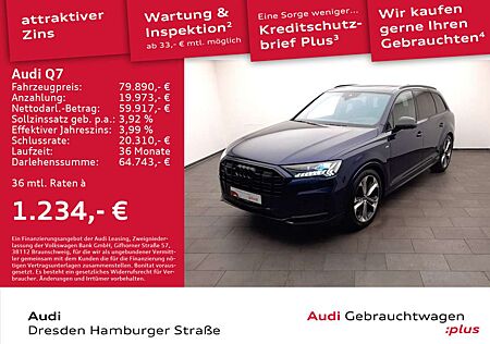 Audi Q7 45 TDI quattro S line Panorama AHZV 7 Sitze