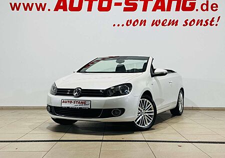 VW Golf Volkswagen VI Cabriolet Cup*SCHECKHEFT+AHK+17"LMF+SH*