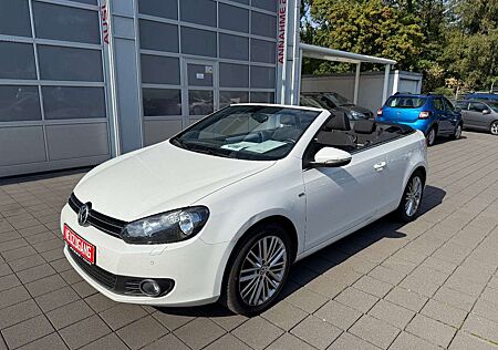 VW Golf Volkswagen VI Cabriolet Cup*SCHECKHEFT+AHK+17"LMF+SH*