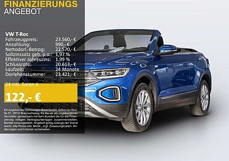 VW T-Roc Volkswagen Cabrio 1.0 TSI STYLE LM17 NAVI KAMERA VIRT