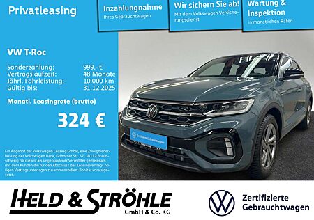 VW T-Roc Volkswagen R-Line 1.5 TSI DSG AHK LED+ NAV KAM PDC