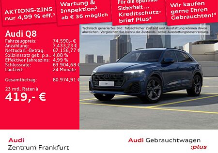 Audi Q8 55 TFSI quattro tiptronic S line Matrix-LED P