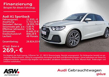 Audi A1 advanced 25TFSI Stronic LED GRA VC