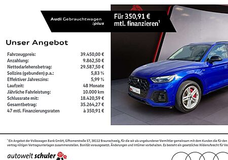 Audi Q5 50 2.0 TFSI e quattro S-line LED ACC 360° Navi