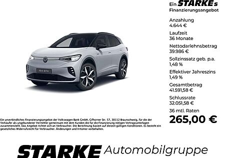 VW ID.4 Volkswagen GTX 4M mit Infotainment-Paket