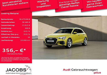 Audi A3 Sportback 40TFSIe S line ACC/AHK/LED/Navi+/18Zoll