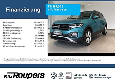 VW T-Cross Volkswagen 1.0 TSI DSG Style +KAMERA+NAVI
