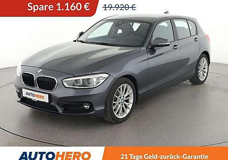BMW 118i 118 Sport Line Aut.*NAVI*LED*PDC*TEMPO*SHZ*ALU*