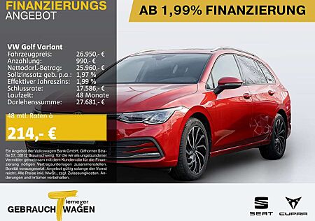 VW Golf Variant Volkswagen 2.0 TDI DSG MOVE LM17 NAVI DCC KAME