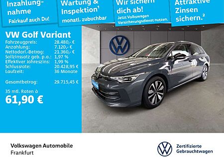 VW Golf Variant Volkswagen Golf VIII Variant 1.5 eTSI DSG Goal Navi AHK Spr