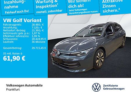 VW Golf Variant Volkswagen Golf VIII Variant 1.5 eTSI DSG Goal Navi AHK Spr