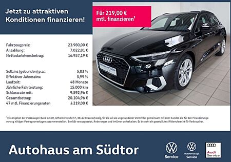 Audi A3 Spb. 35 advanced 1.5 TFSI | LED RFK