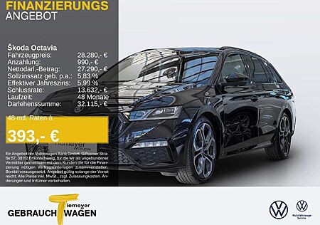 Skoda Octavia Combi TDI RS AHK NAVI LED CANTON