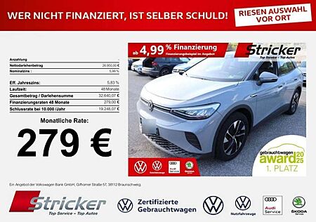 VW ID.4 Volkswagen Pro Performance 150/77 279,-ohne Anzahlung Navi A