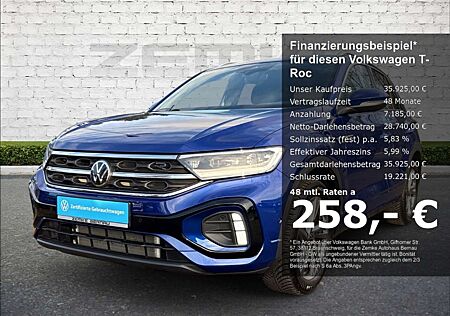 VW T-Roc Volkswagen 1.5 TSI DSG R-Line Sportpaket Navi Digitales Cockp