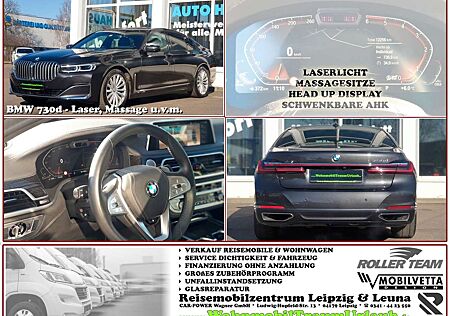 BMW 730 d LEDER*NAVI*HUD*LASER*MASSAGE*LUFTFAHRWERK