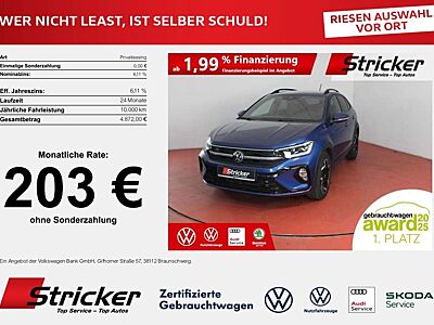 Volkswagen Taigo R-Line 1.5TSI DSG 203,-ohne Anzahlung Navi AHK Ka