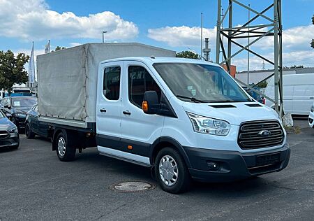 Ford Transit Pritsche 350 L3 Doppelkab+Plane*7Sitzer*