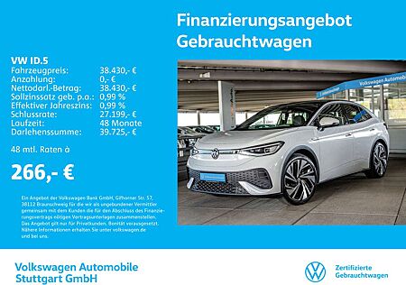 VW ID.5 Volkswagen Pro Kamera Navi Stdhzg LED AHK ACC SHZ