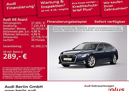 Audi A6 Sport 40 TDI S tr. LEDER LED NAVI RFK