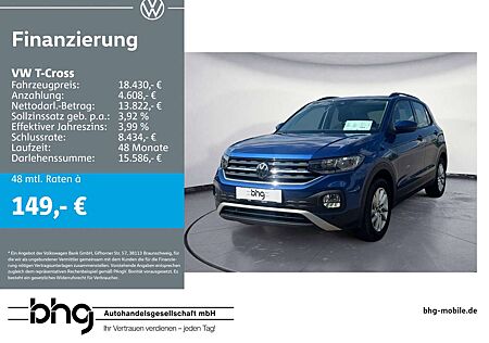 VW T-Cross Volkswagen 1.0 TSI Life SHZ PDC NAVI AHK DAB