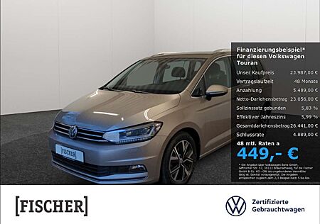 VW Touran Volkswagen 2.0TDI DSG Highline LED Navi AHK DCC Rear View