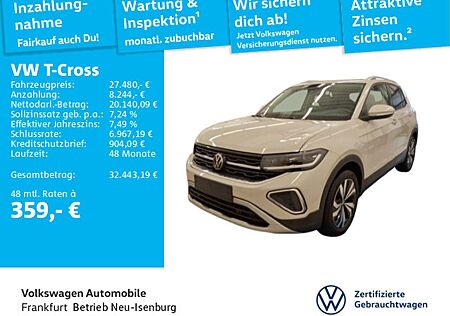 VW T-Cross Volkswagen 1.0 TSI DSG Style Navi IQ.LIGHT - LED-Ma