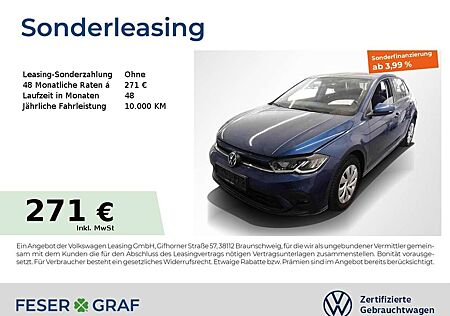 VW Polo Volkswagen Life 1.0 TSI DSG Navi LED SiHz