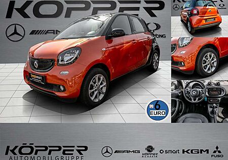 Smart ForFour 52 kW Leder Cool & Audio-Paket LED