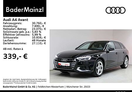 Audi A4 40 TFSI S tronic LED Navi SHZ 2xPDC ACC