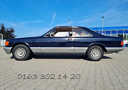 Mercedes-Benz 500 SEC 2.HAND + SCHECKHEFT+ KLIMA + NUR 139 TKM