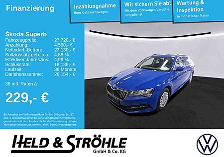 Skoda Superb Combi Ambition 1.5 TSI DSG LED NAV PDC SH