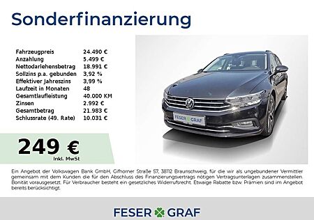 VW Passat Variant Volkswagen Business 2.0TDI DSG LED Navi SHZ