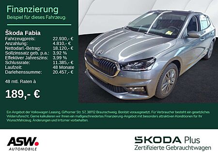 Skoda Fabia Selection 1.0TSI DSG LED Navi PANO RFK VC