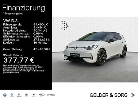 VW ID.3 Volkswagen GTX 79kw/h*20Z*Navi*DAB+*ACC*HuD*H&K*Matrix