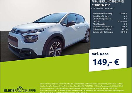 Citroën C3 Citroen PureTech 83 Shine Pack