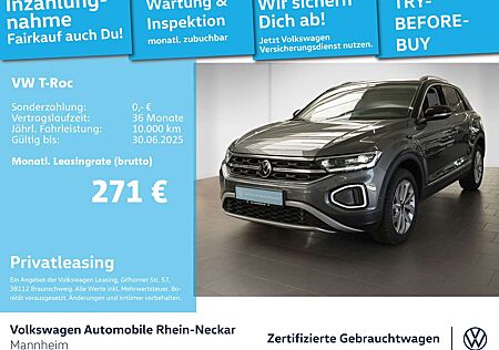 VW T-Roc Volkswagen 1.5 TSI Style DSG Navi AHK LED uvm