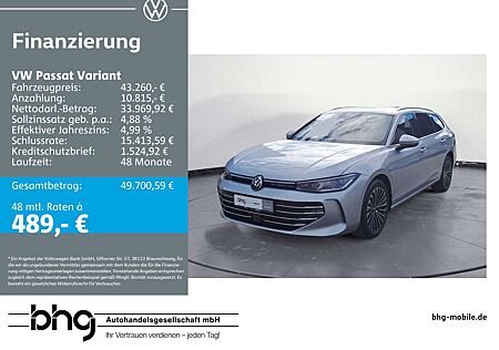VW Passat Variant Volkswagen 1.5 e-Hybrid OPF DSG Elegance
