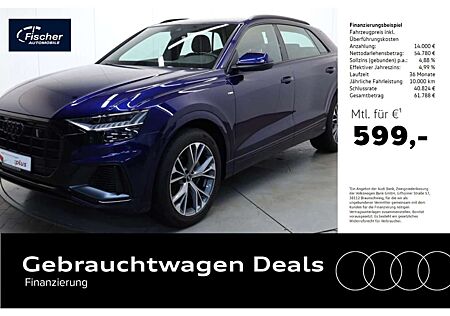 Audi Q8 55 TFSI e qu. S line Tip. 21''/AHK/P-Dach/Matr.